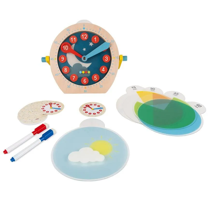 ESSENTIEL - APPRENDRE L'HEURE - EN  BOIS