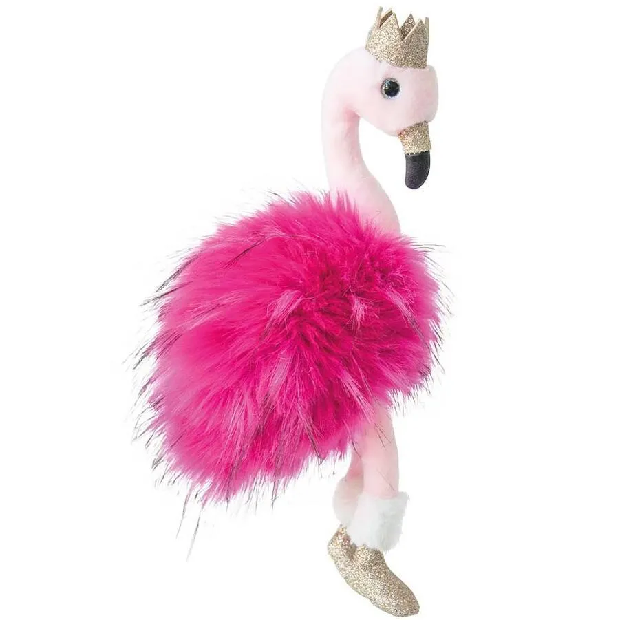 PELUCHE FLAMANT ROSE PM 30CM