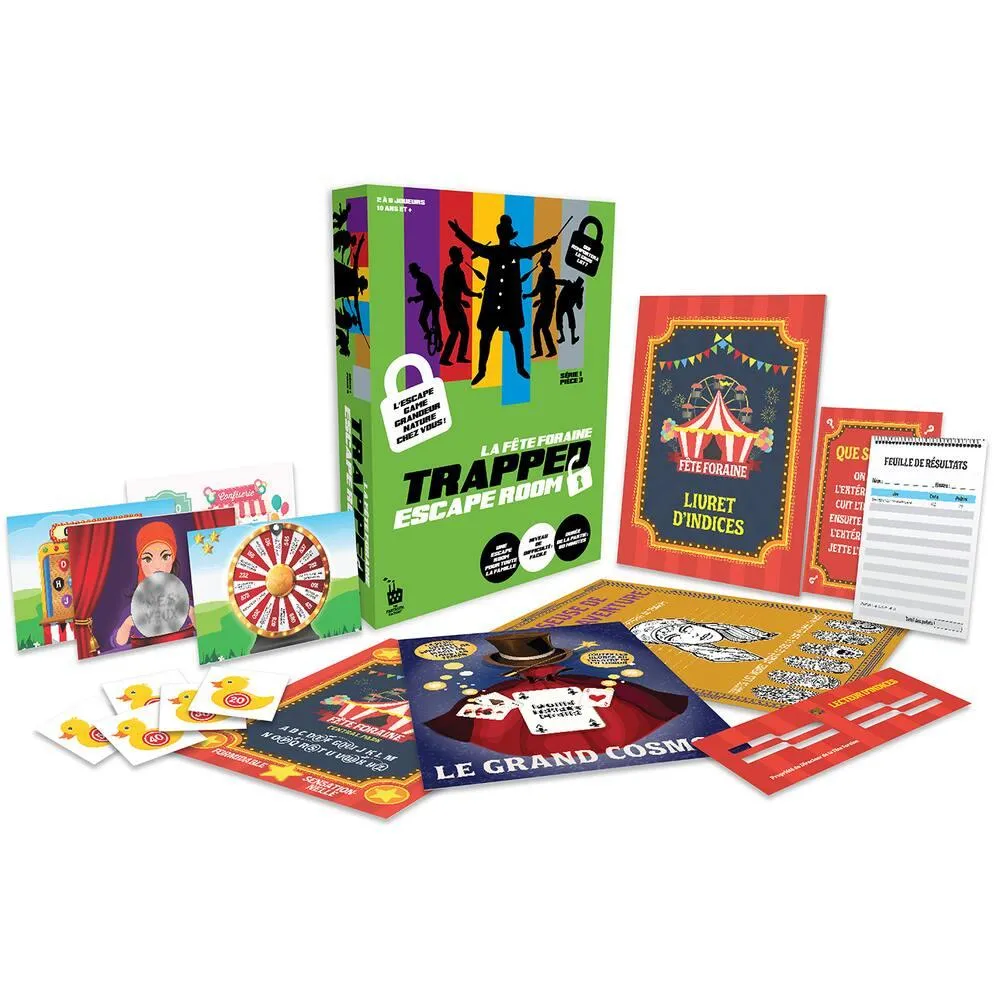 TRAPPED LA FETE FORAINE NIVEAU FACILE