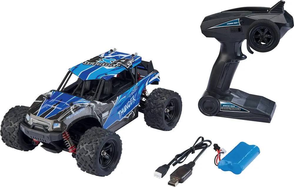 MONSTER TRUCK X-TREME CROSS THUNDER 1/16EME