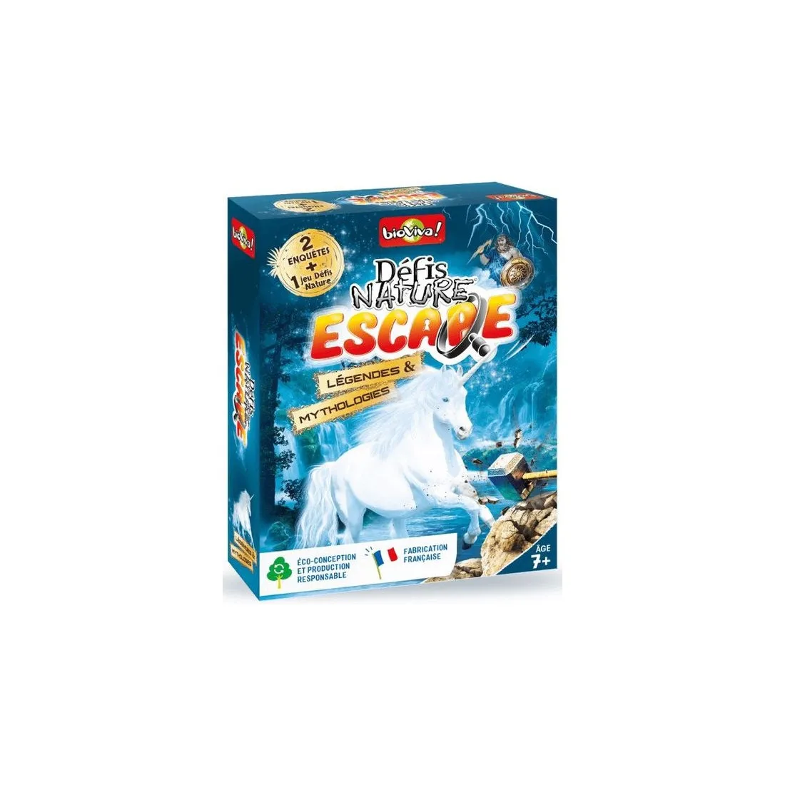 Défis nature escape légendes et mythologies - Dès 7 ans -  Editions
