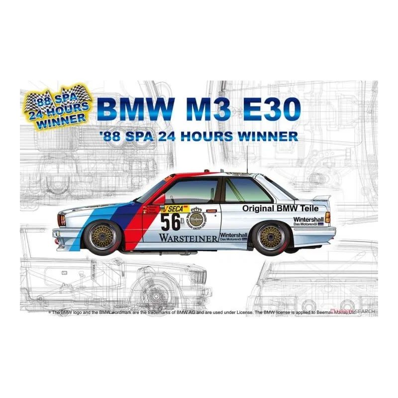 BMW M3 E30. HOBBY NUNU 24017