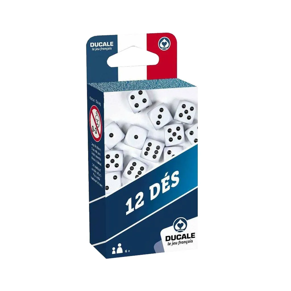 Boîte de 12 Dés 18mm