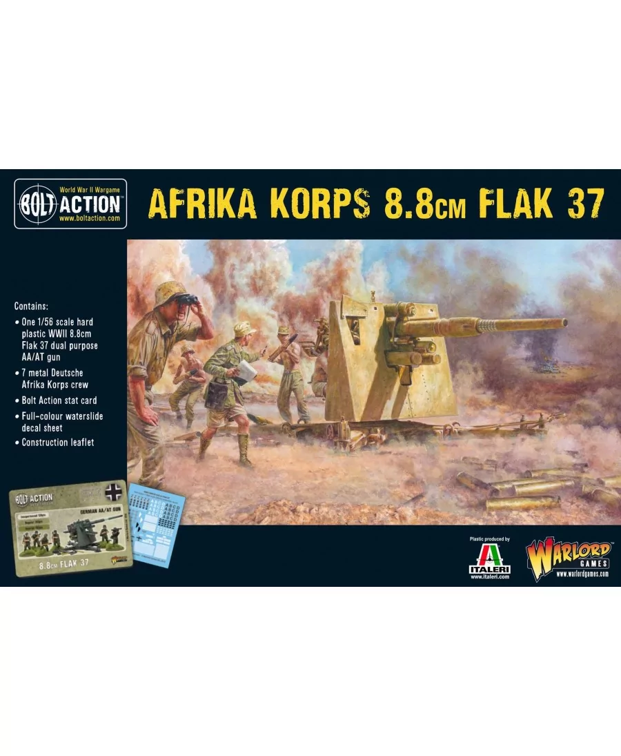 Bolt Action : German Afrika Korps 8.8cm Flak 37