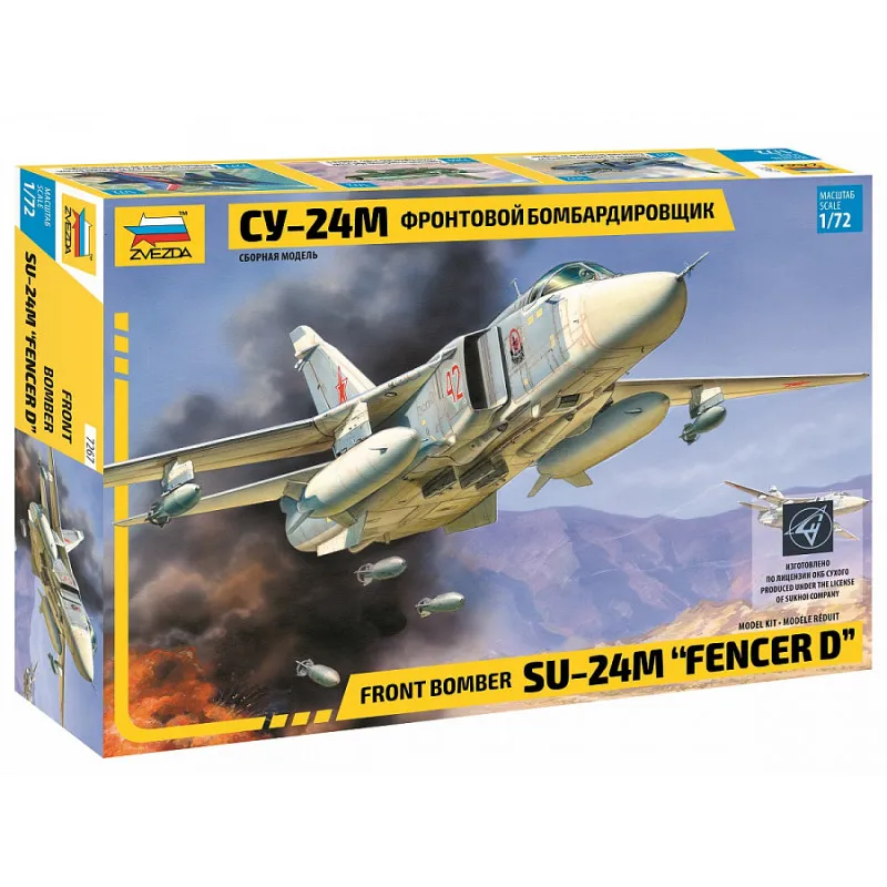 bombardier SU-24M « FENCER D ». ZVEZDA 7267