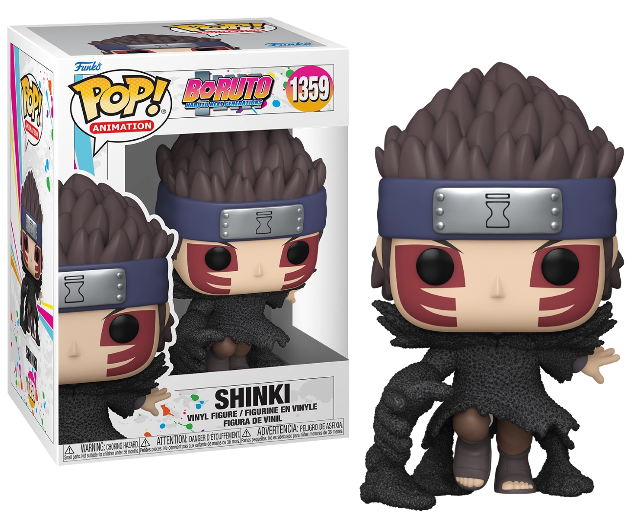 Boruto - naruto next generations pop! television vinyl figurine shinki 9 cm