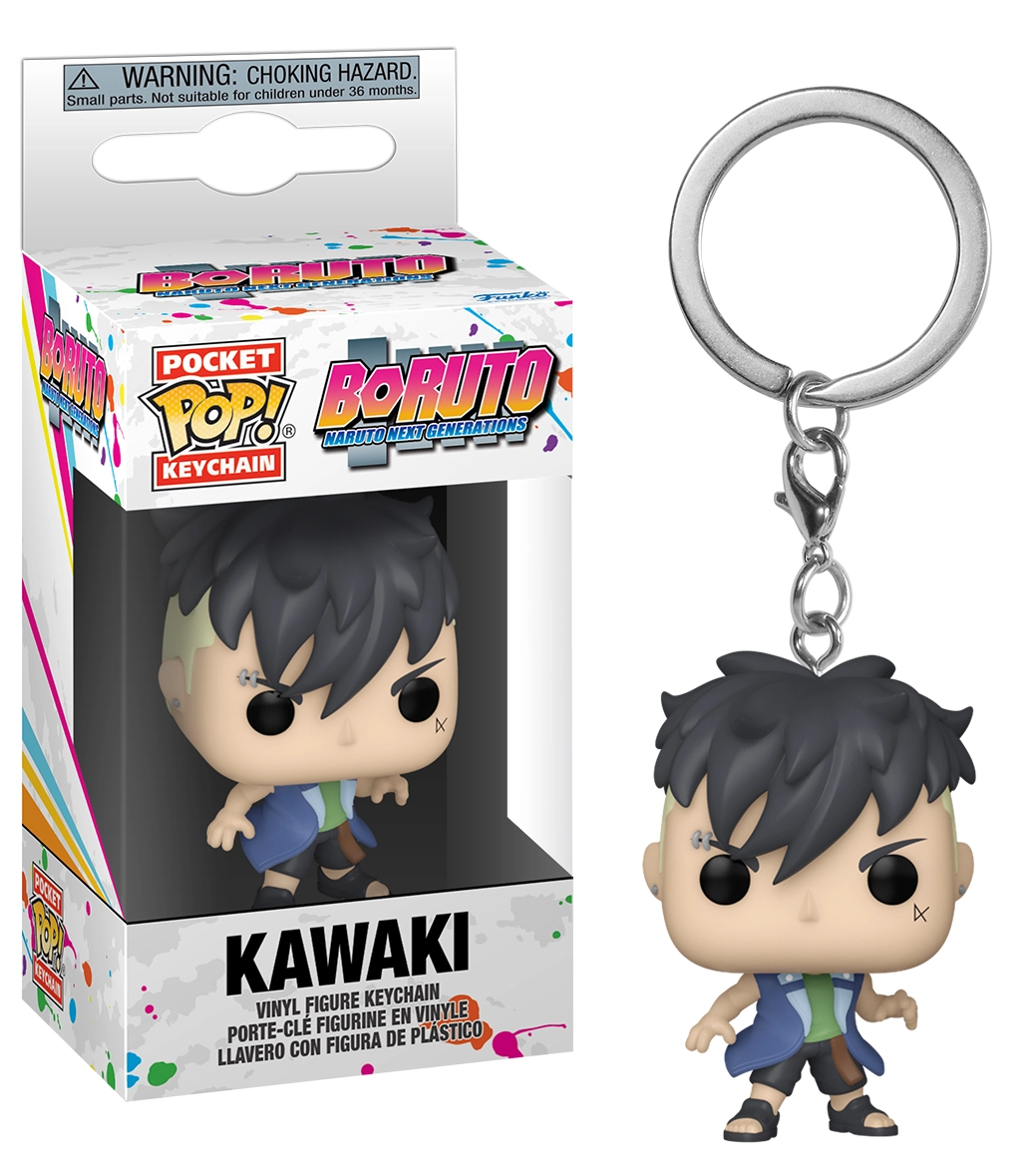 Boruto - naruto next generations présentoir porte-clés pocket pop! vinyl kawaki 4 cm (12)