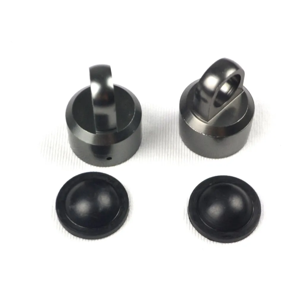 RC850-111 - RC SYSTEM - BOUCHONS D'AMORTISSEURS AVT/ARR AVEC COUPELLE (x2)