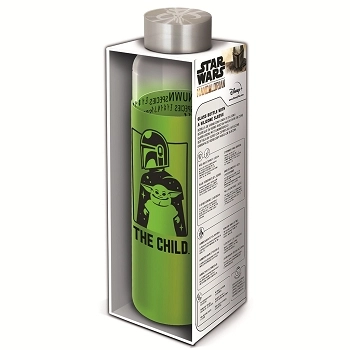 Bouteille en verre the mandalorian