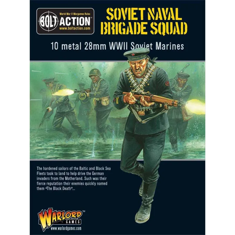 Brigade navale soviétique. Bolt Action. WARLORD GAMES WGB-RI-05
