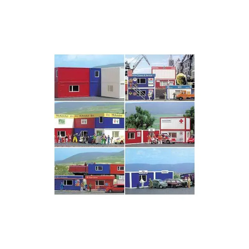 Ensemble de conteneurs. BUSCH 1031