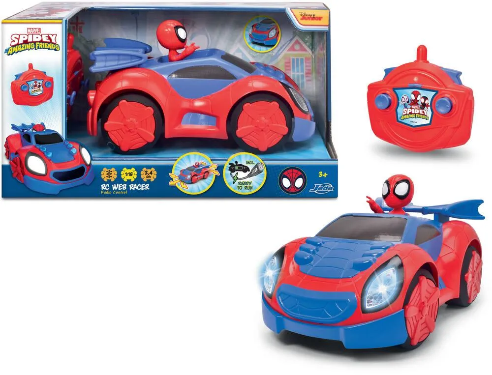 SPIDEY WEB RACER RADIOCOMMANDE 27 CM