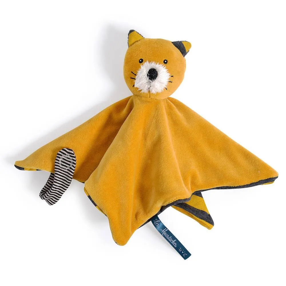 DOUDOU CHAT MOUTARDE LULU LES MOUSTACHES