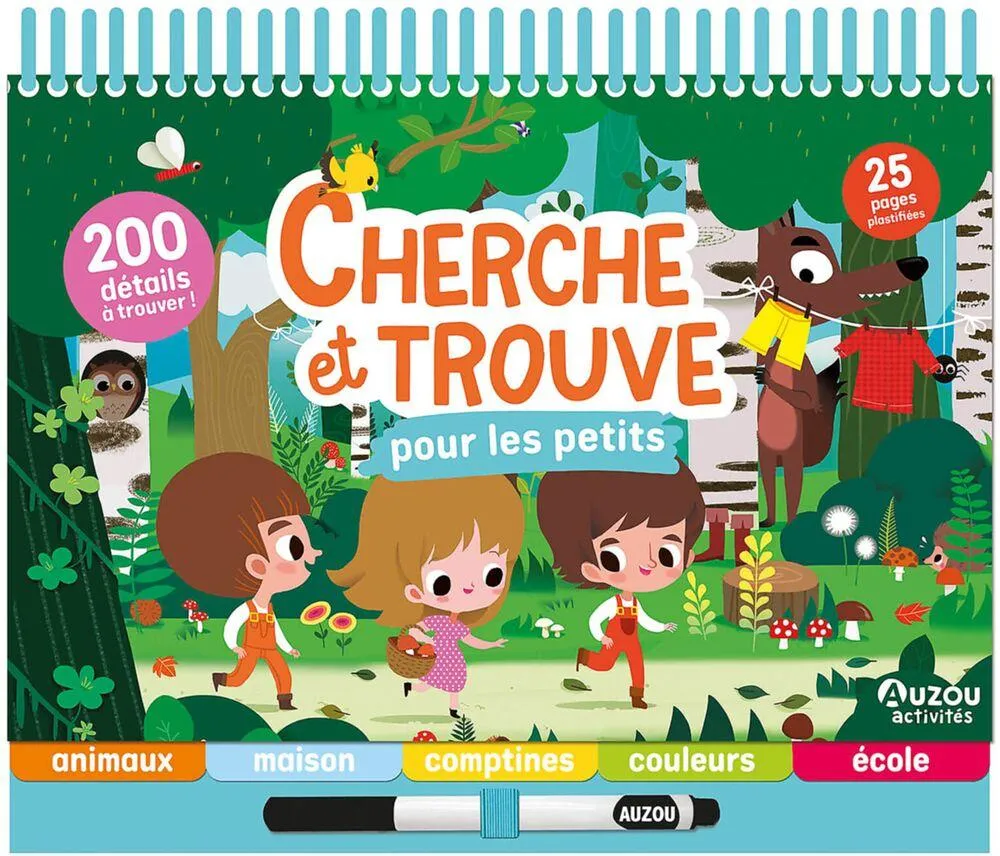 BLOC-NOTES CHERCHE ET TROUVE - POUR LES PETITS