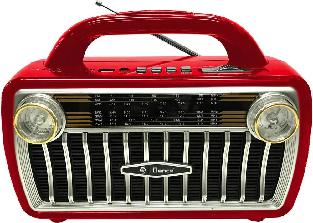 VINTAGE 100 ENCEINTE BLUETOOTH RADIO FM