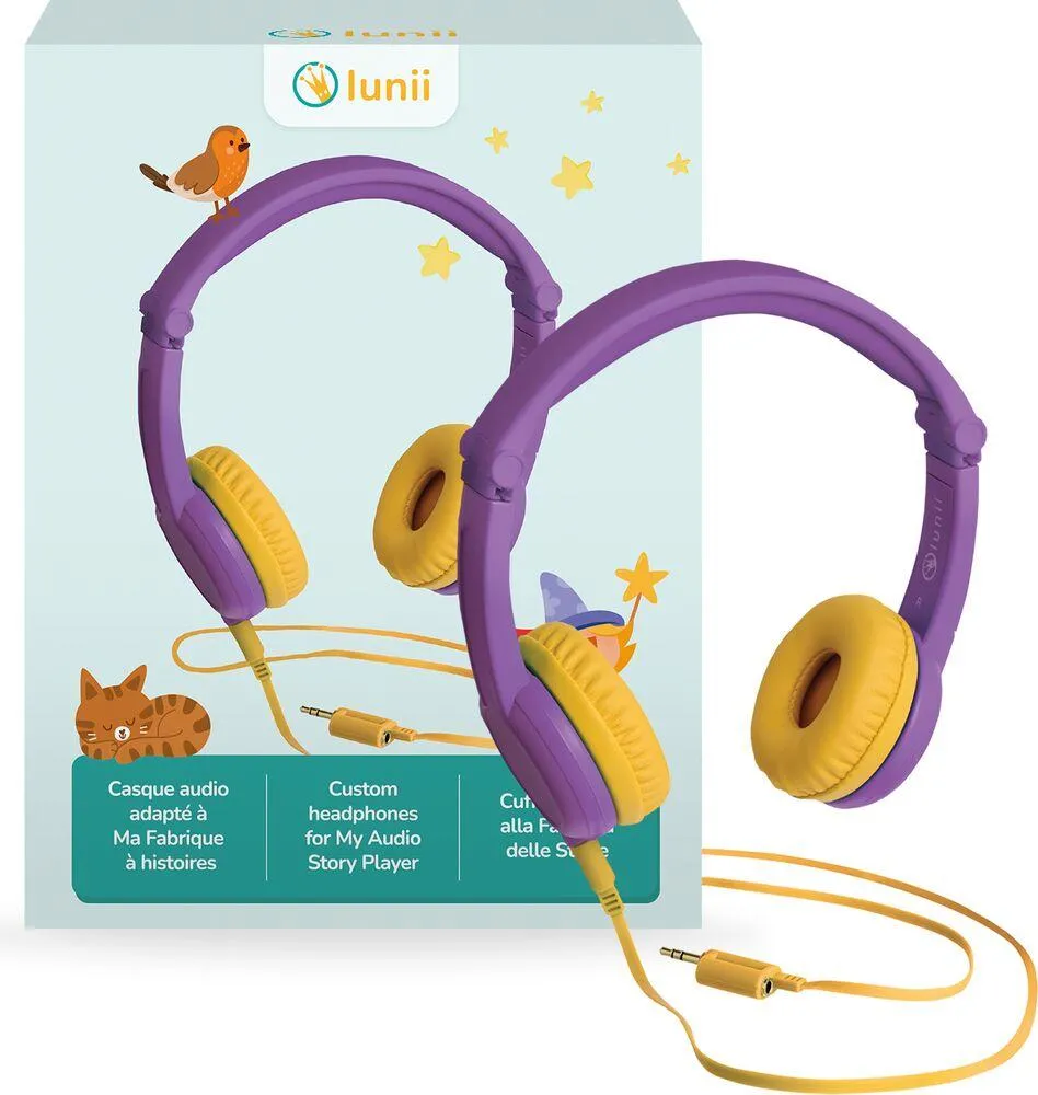 LUNII - CASQUE AUDIO VIOLET