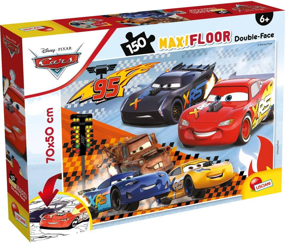 DISNEY CARS PUZZLE 150 PIECES 2 EN 1