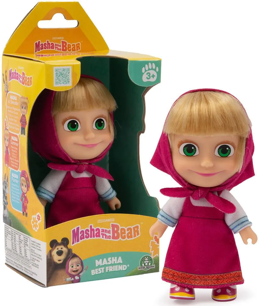 MASHA ET MICHKA - POUPEE 12 CM