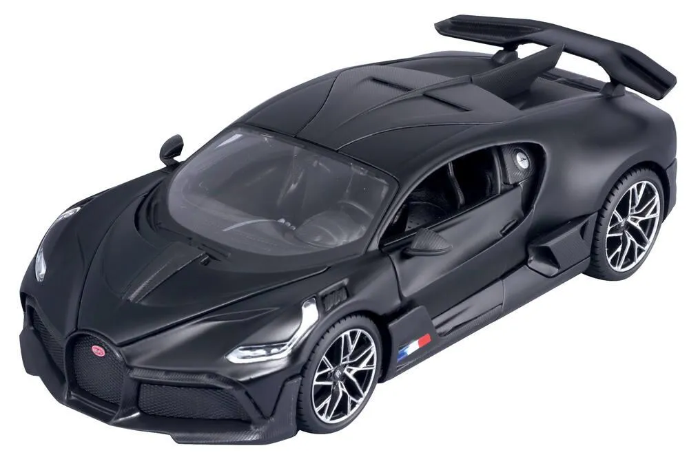 1/24 MATTE BLACK SERIES - VOITURE BUGATTI DIVO