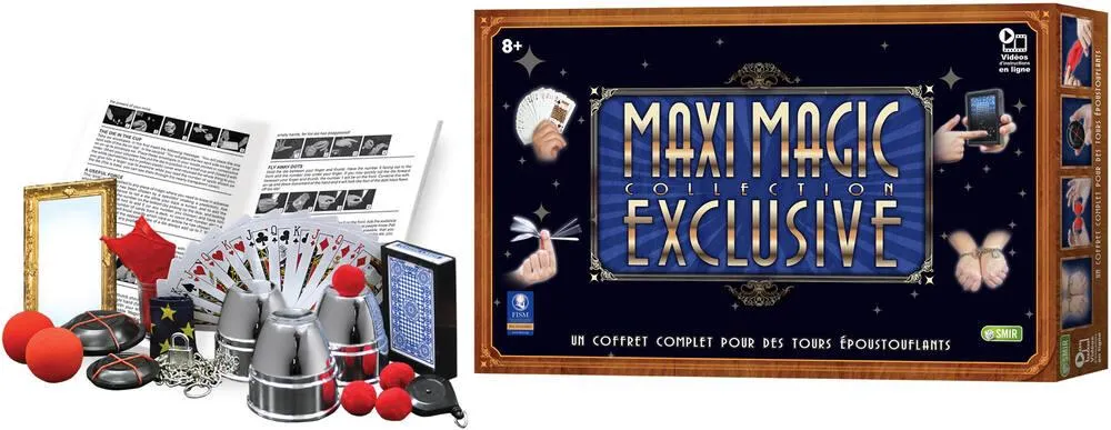 COFFRET MAXI MAGIC COLLECTION EXCLUSIVE 1 - VIDEO ONLINE