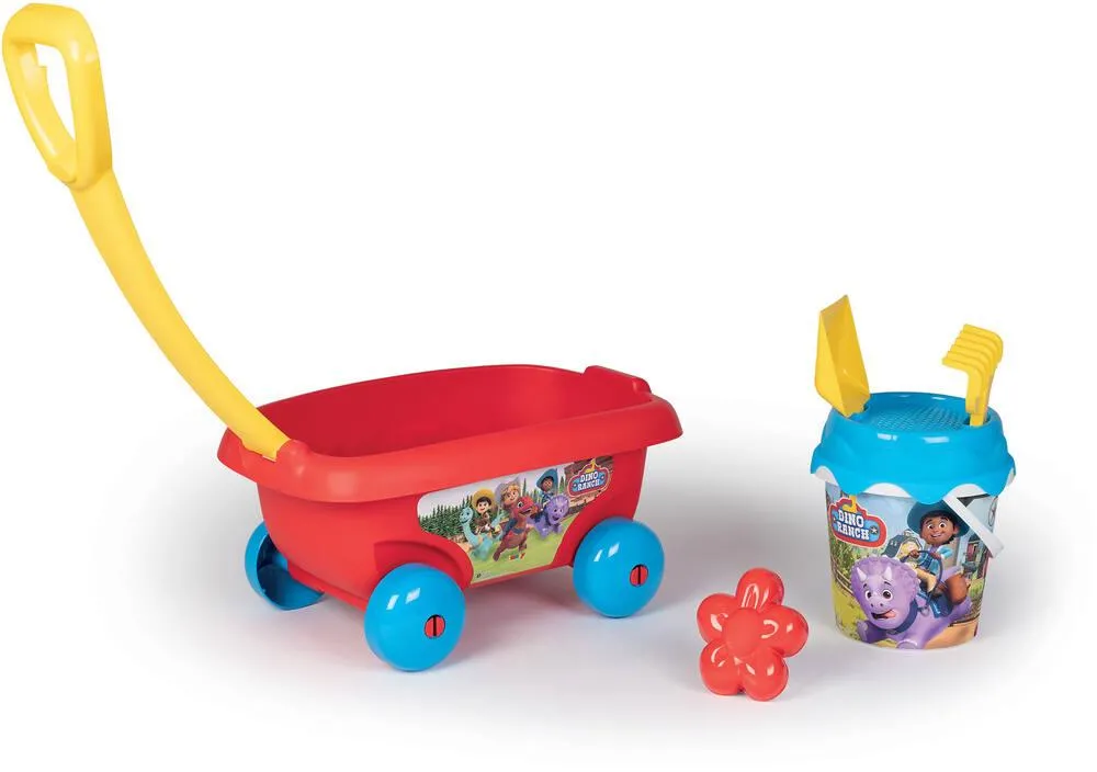 DINO RANCH CHARIOT DE PLAGE GARNI