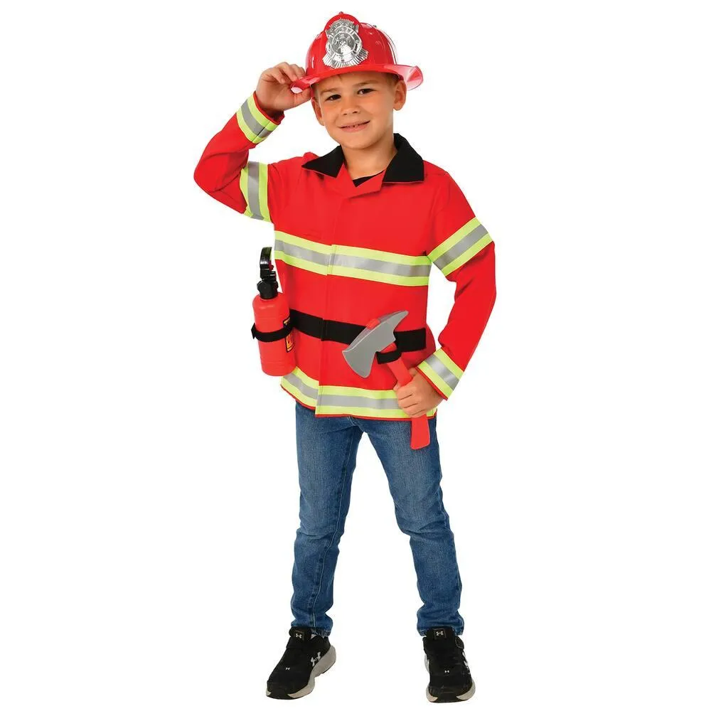 KIT ROLE PLAY POMPIER - TAILLE 5-8 ANS