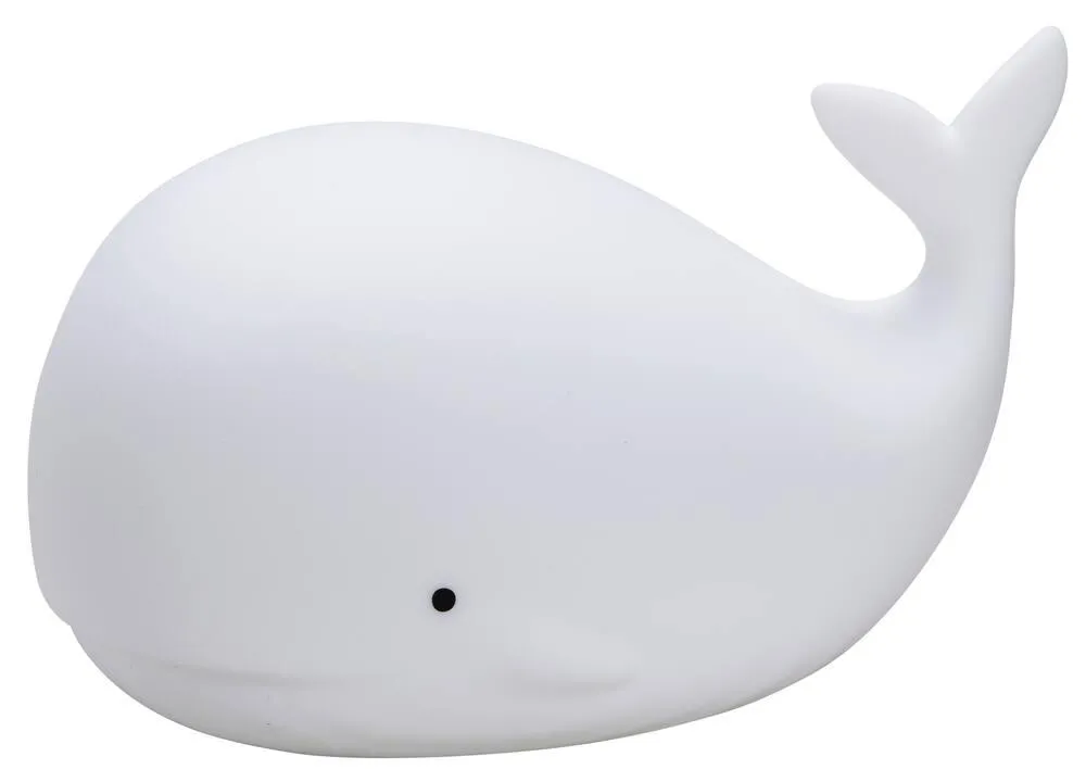 VEILLEUSE BALEINE EN SILICONE RECHARGEABLE