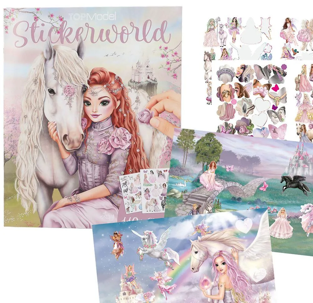 TOPMODEL STICKERWORLD VIVA VIOLET
