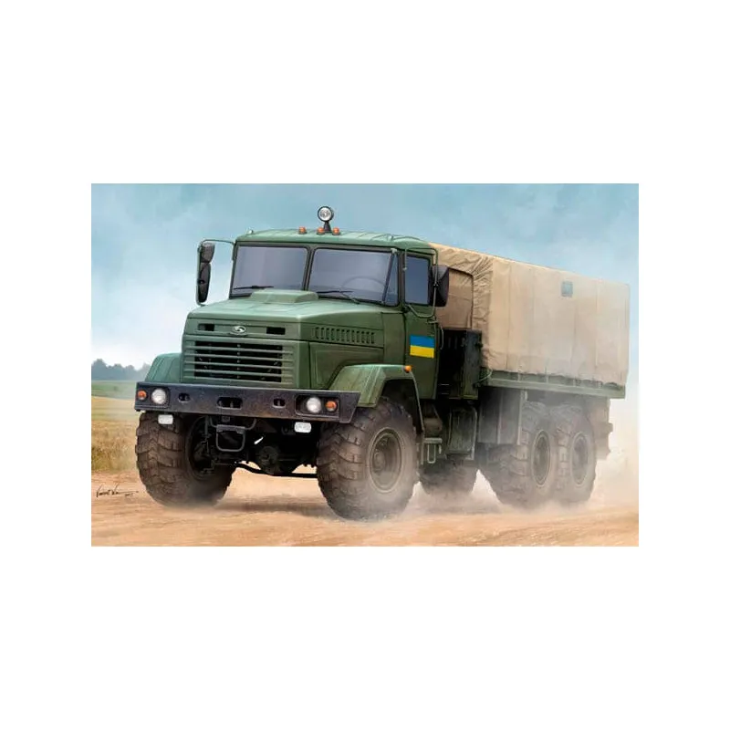 Camion militaire KrAZ-6322. HOBBY BOSS 85512