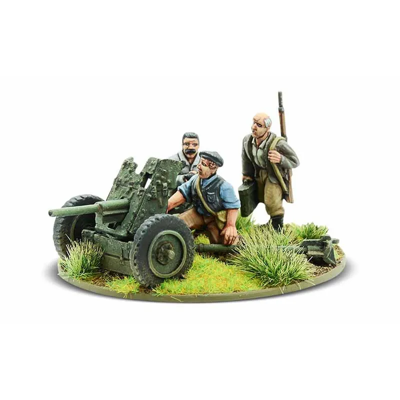 Canon antichar léger de la Résistance française. WARLORD GAMES 403011302
