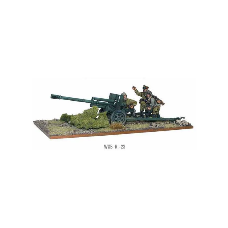 Canon divisionnaire soviétique ZIS-3 de 76 mm. Bolt Action. WARLORD GAMES WGB-RI-23