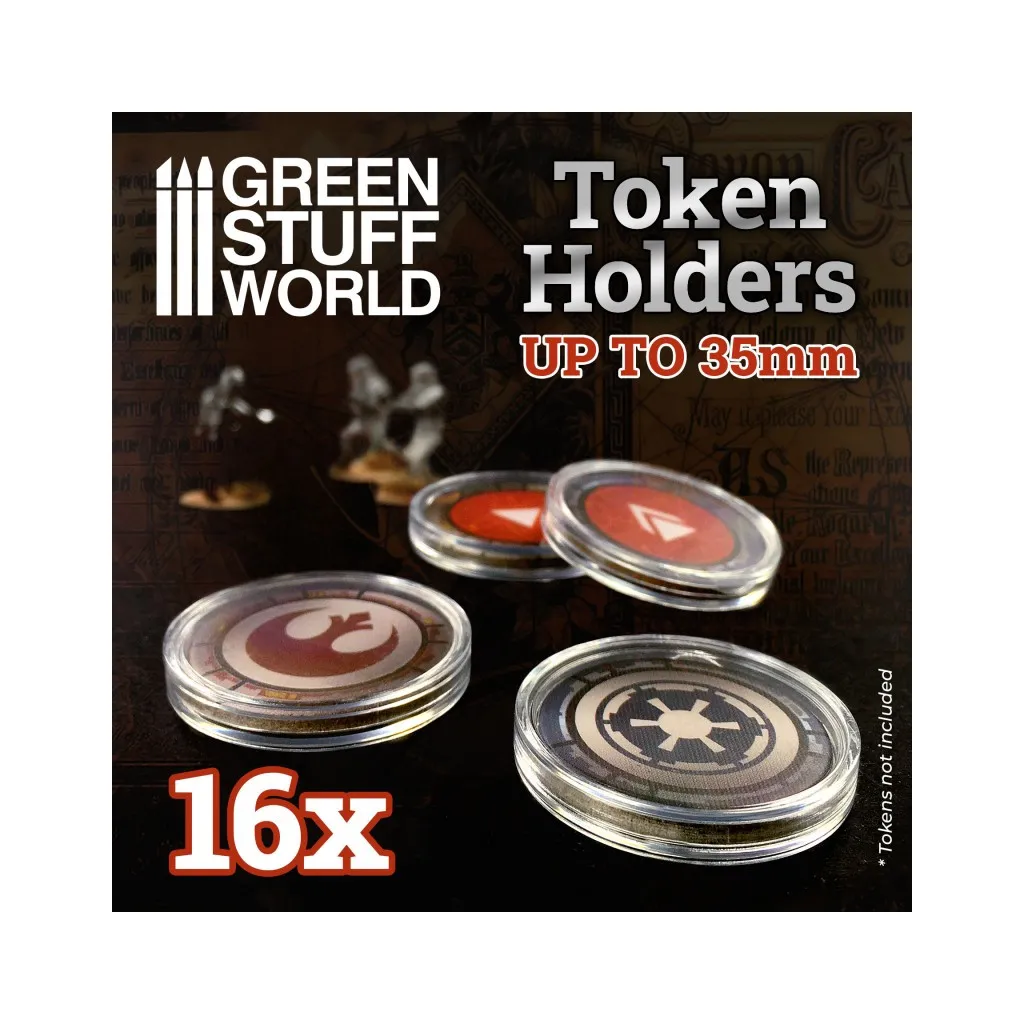 Capsules pour Jetons 35mm