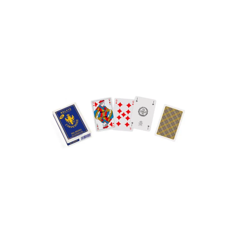 Cartes Belote 100% PVC