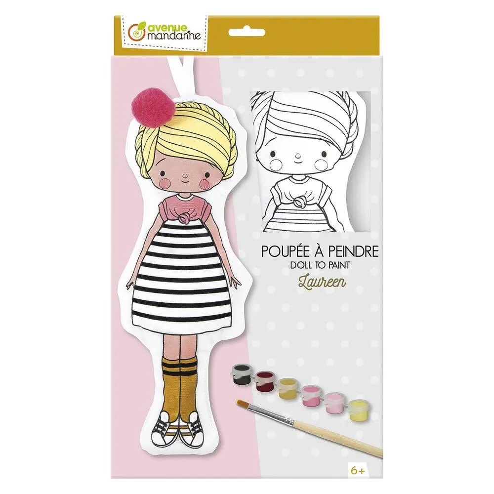 POUPEE A PEINDRE, LAUREEN