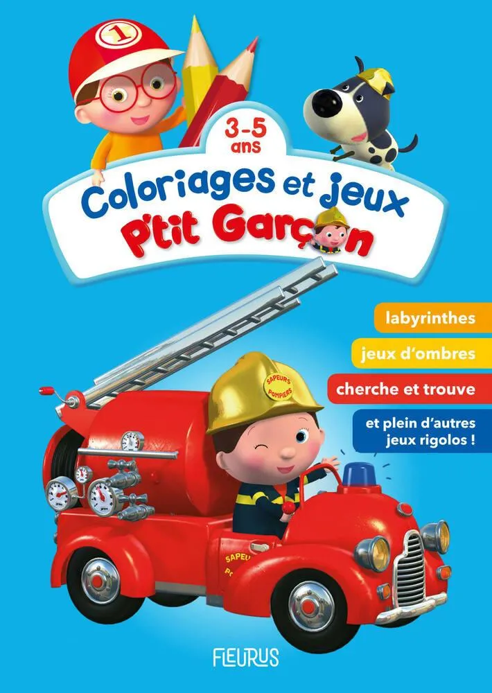 FLEURUS P'TIT GARCON - COLORIAGES ET JEUX