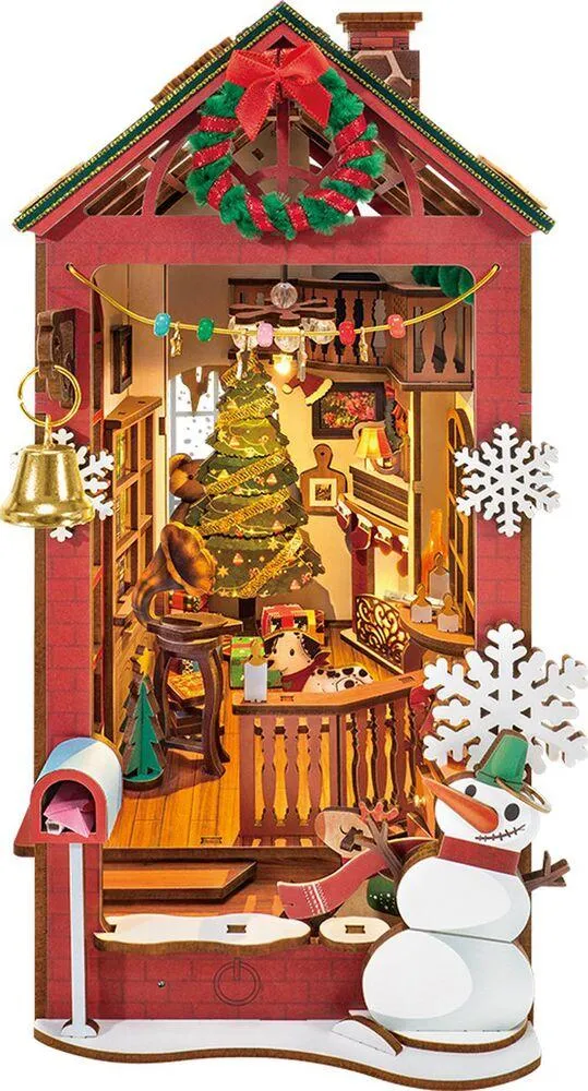 PUZZLE  3D CHRISTMAS INDOOR SCENE