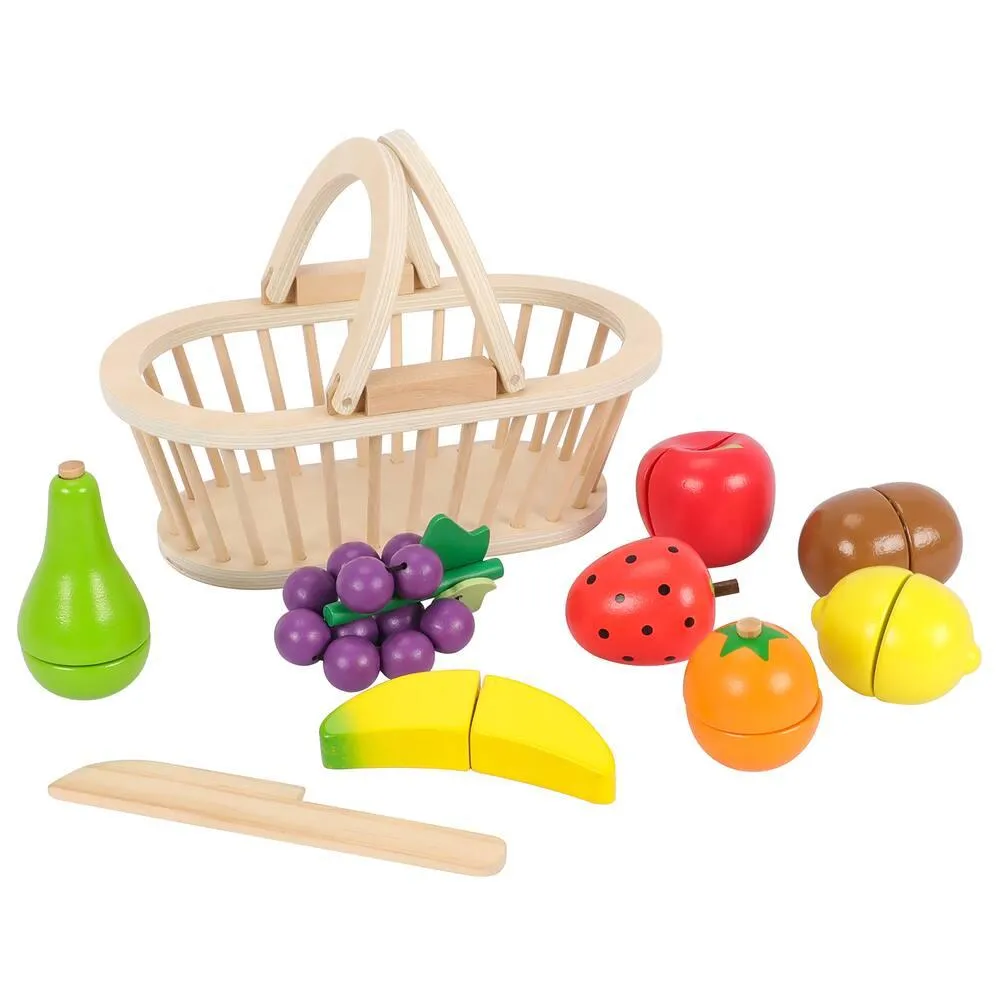 MON JOLI PANIER DE FRUITS EN BOIS