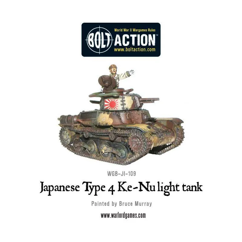 Char léger japonais de type 4 Ke-Nu. Bolt Action. WARLORD GAMES WGB-JI-109