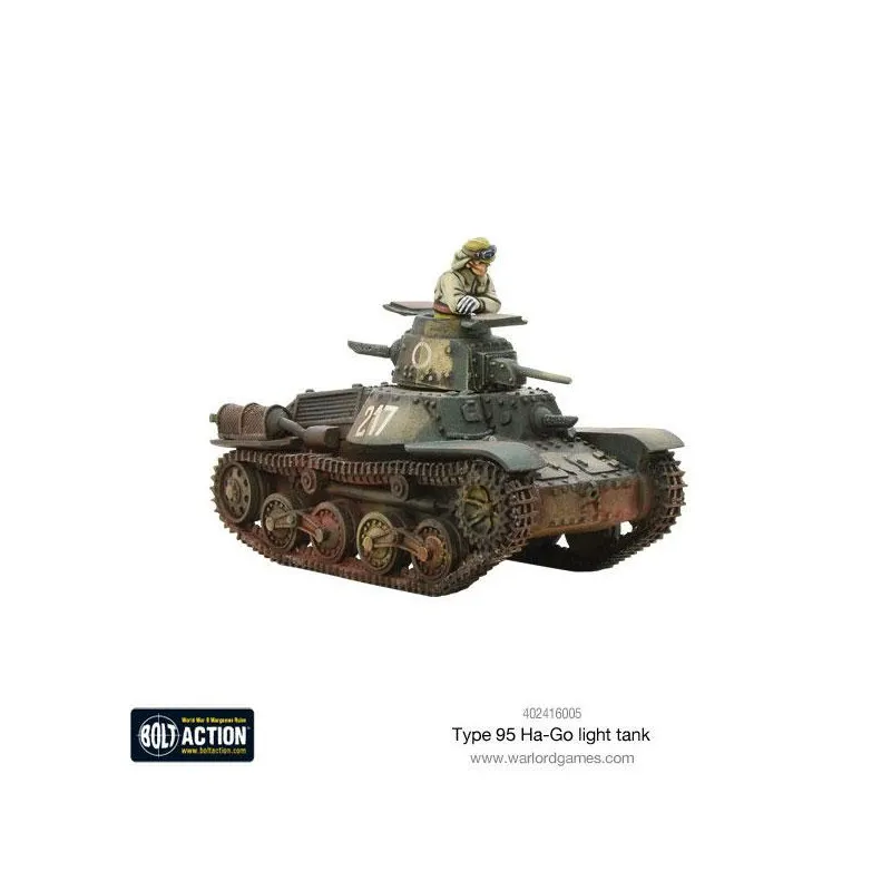 Char léger japonais Type 95. Bolt Action. WARLORD GAMES 402416005