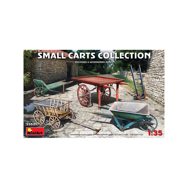 Chariots et brouettes. MINIART 35621