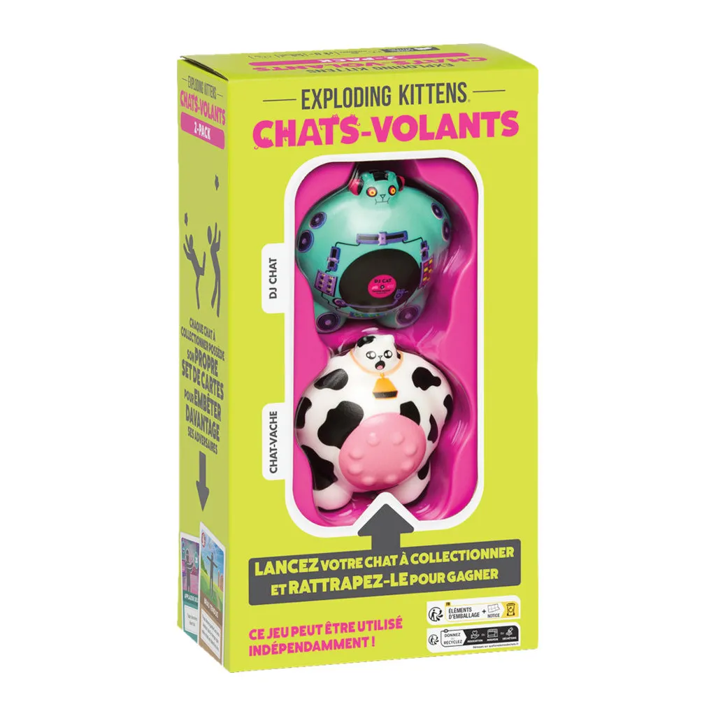 Chats-Volants : Pack 4