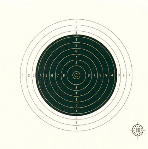 Cibles papier par 100 pour cible 20 x 20