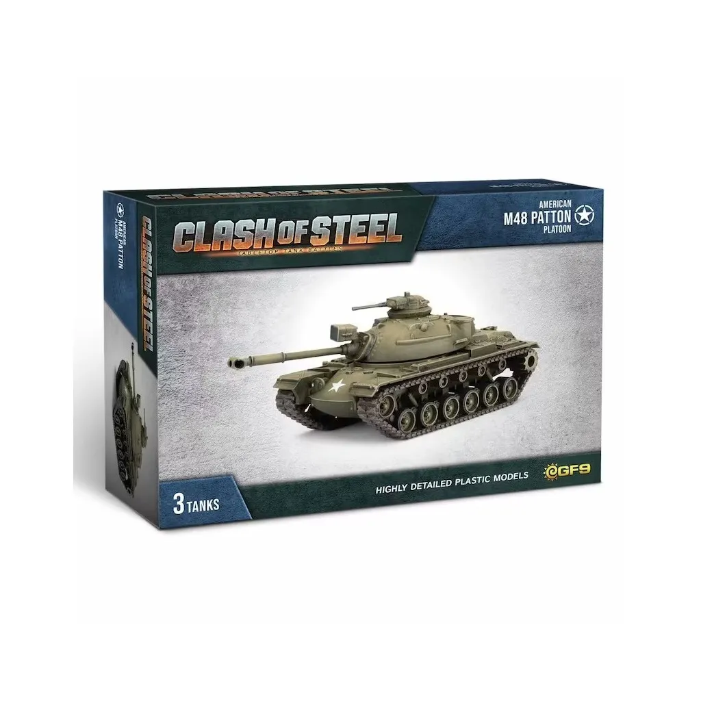 Clash of Steel - M48 Medium Tank Platoon