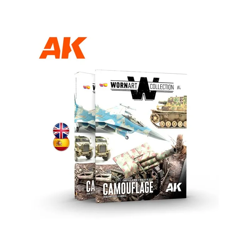 Camouflage | Collection d’art usé 4. AK INTERACTIVE AK4906