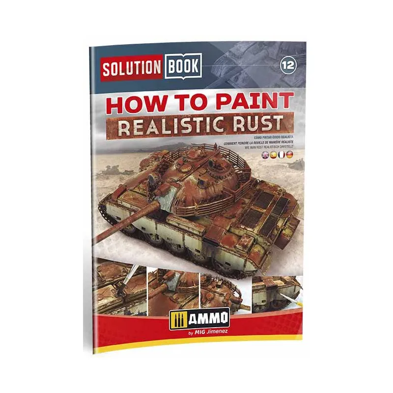 Comment peindre de la rouille réaliste. Boîte à solutions. AMMO MIG JIMENEZ 6519