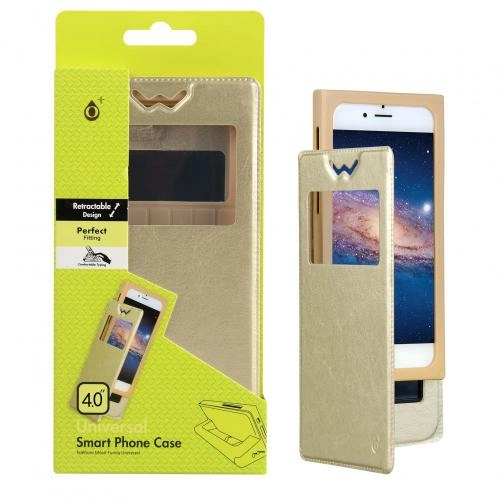 Coque universelle 4,3 pouces dore