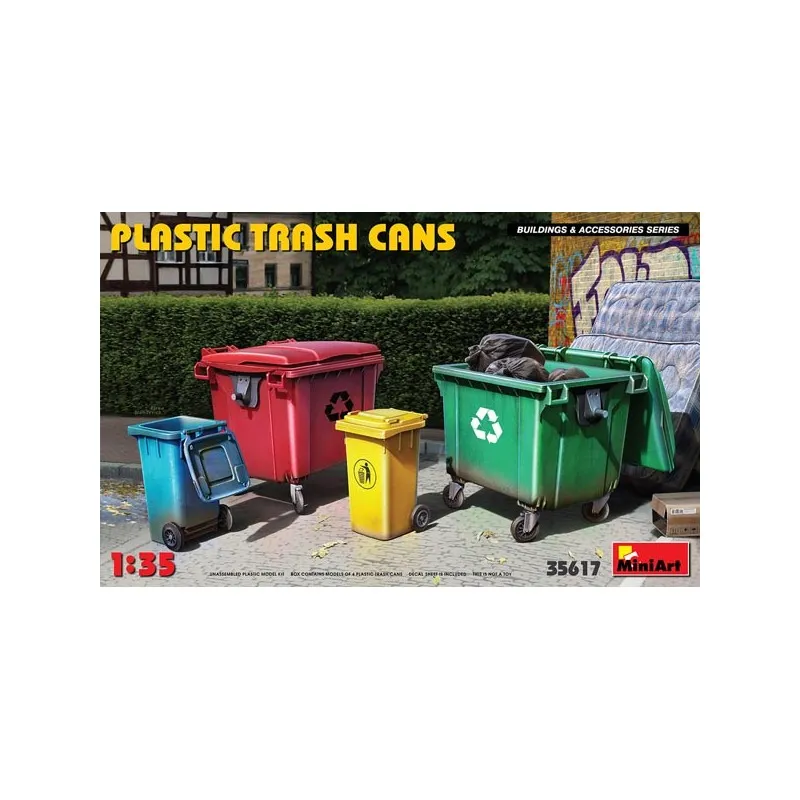 Conteneurs à ordures. MINIART 35617
