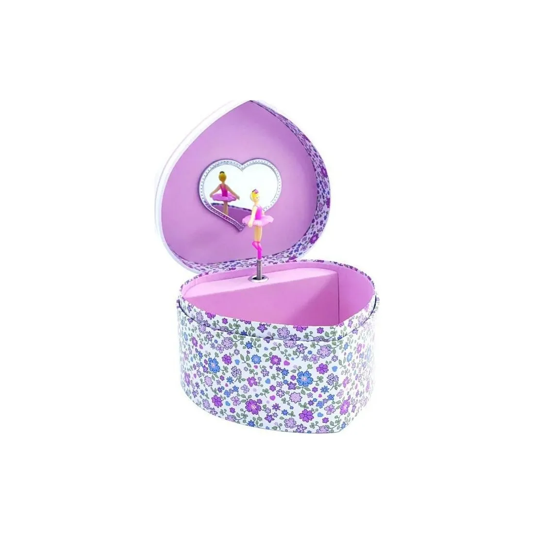 Boite à bijoux musicale Cœur - Les Fleuris - Corolle