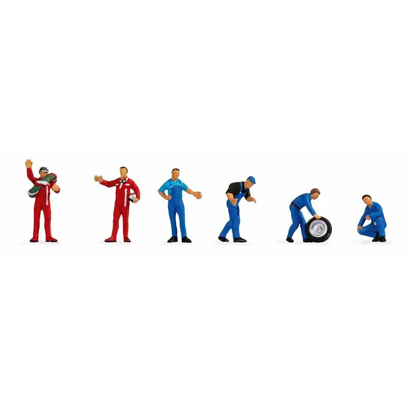 Coureurs et mécaniciens. NOCH 15107