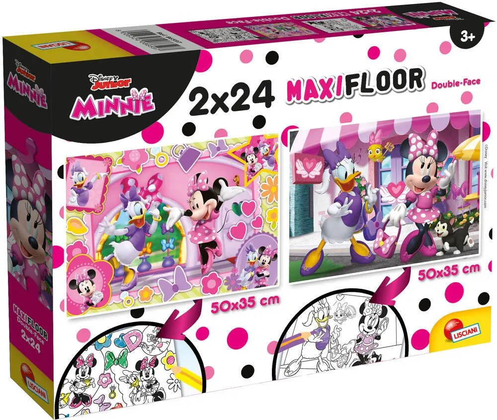 DISNEY MINNIE PUZZLE 2 X 24 PIECES 2 EN 1